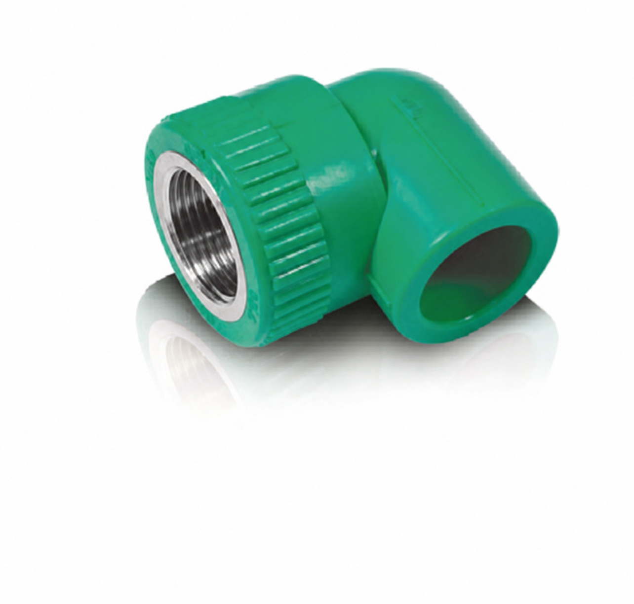Codo 90° H-H con Inserto Metálico