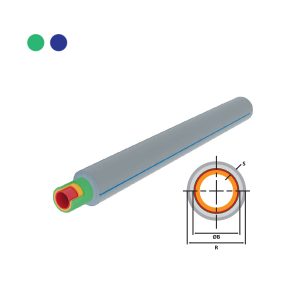 TUBERIA TRICAPA CON RECUBRIMIENTO EN HDPE UV